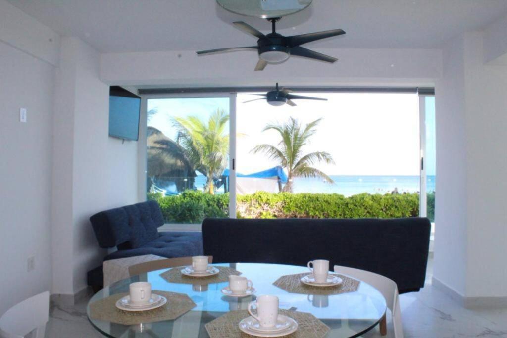 Beach Front Renewed Apartment Cancún Zewnętrze zdjęcie