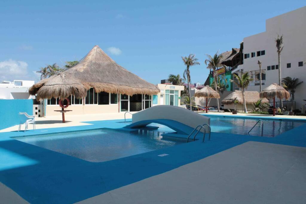 Beach Front Renewed Apartment Cancún Zewnętrze zdjęcie